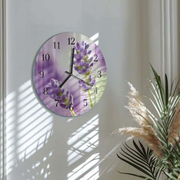 Orologio rotondo Lavanda