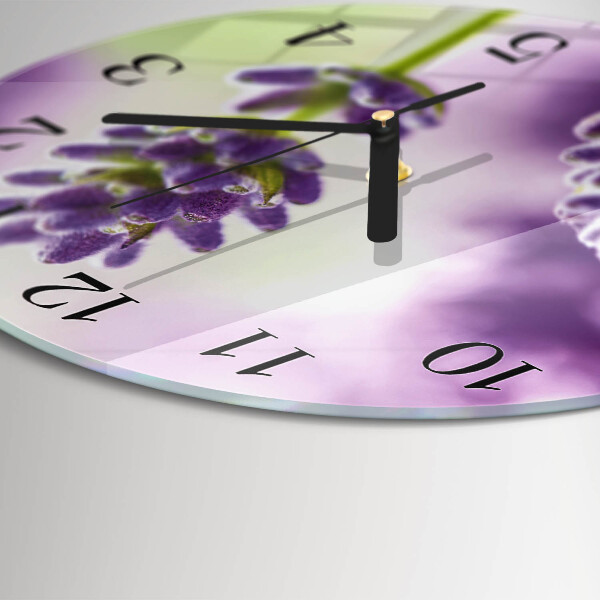 Orologio rotondo Lavanda