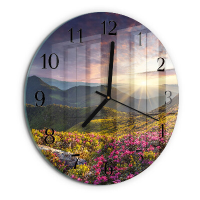 Orologio rotondo Paesaggio