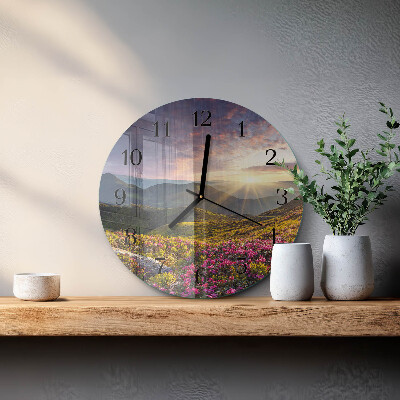 Orologio rotondo Paesaggio