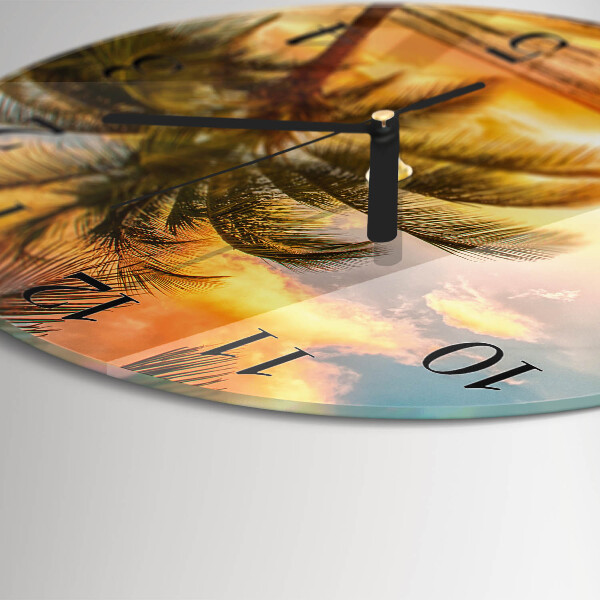 Orologio rotondo Tramonto