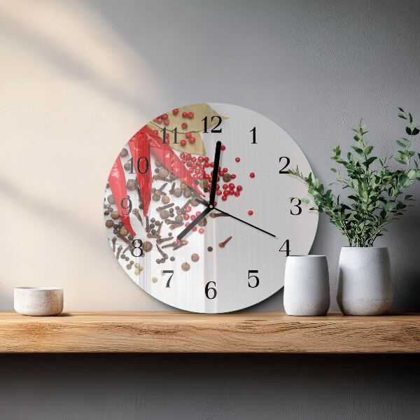 Orologio rotondo Pepe rosso