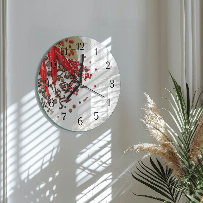 Orologio rotondo Pepe rosso