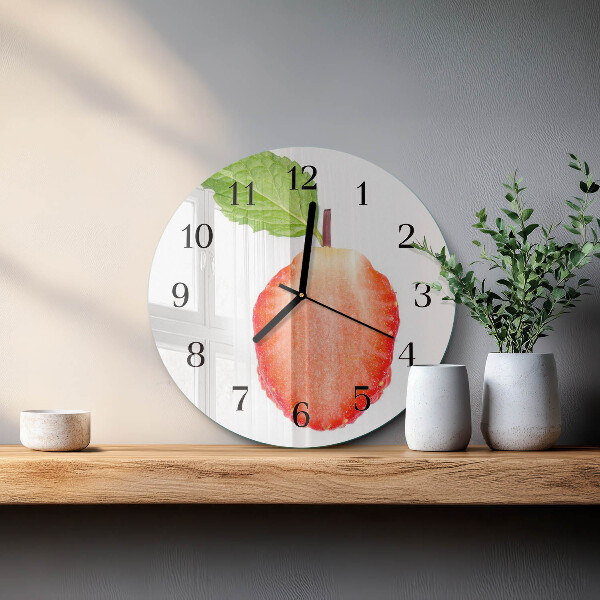 Orologio rotondo Fragola