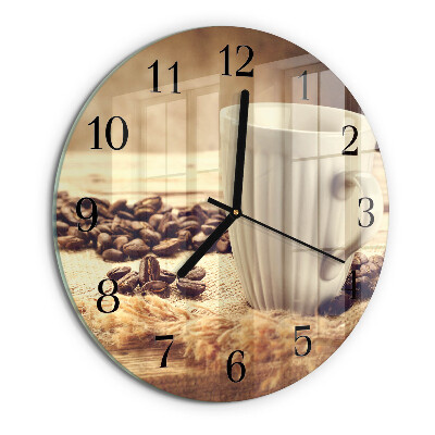 Orologio rotondo Caffè