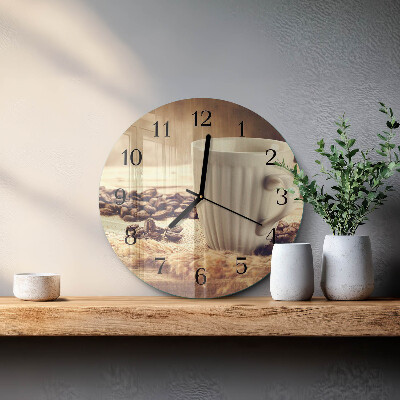 Orologio rotondo Caffè