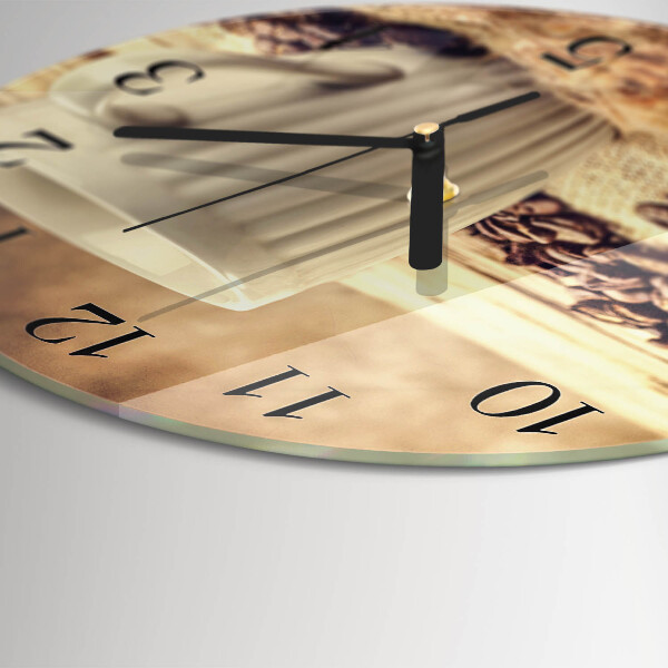 Orologio rotondo Caffè