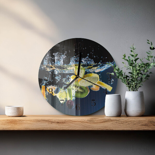 Orologio rotondo Frutta