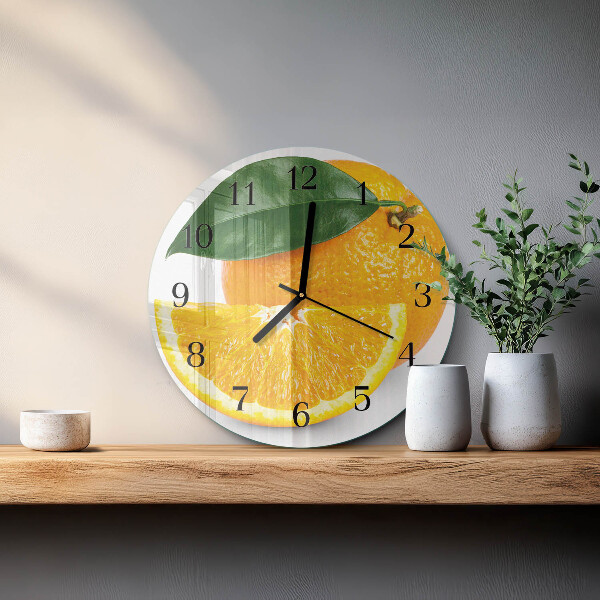 Orologio rotondo Arance