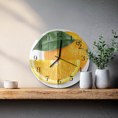 Orologio rotondo Arance
