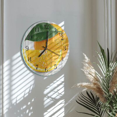 Orologio rotondo Arance