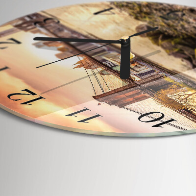 Orologio rotondo Città dei ponti