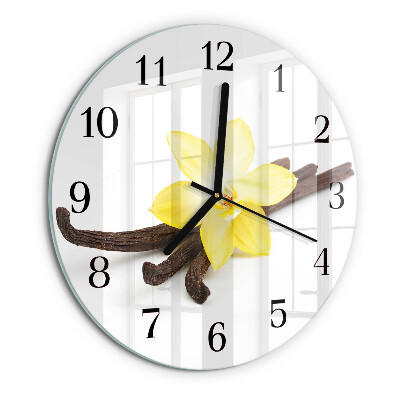 Orologio rotondo Orchidea Vaniglia