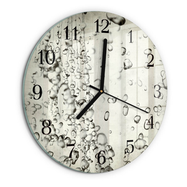Orologio rotondo Gocce