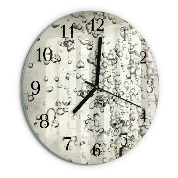 Orologio rotondo Gocce