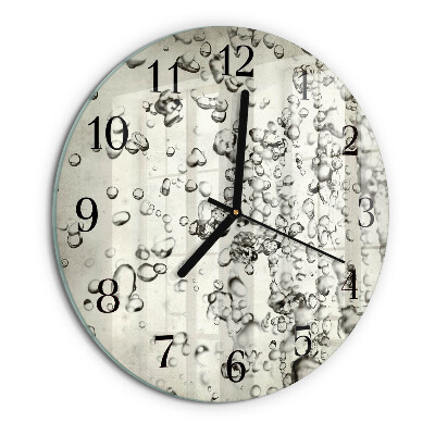 Orologio rotondo Gocce