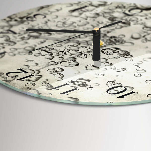 Orologio rotondo Gocce