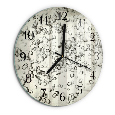 Orologio rotondo Gocce