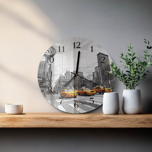 Orologio rotondo Taxi