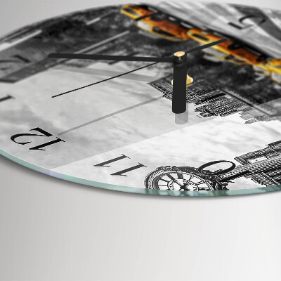 Orologio rotondo Taxi