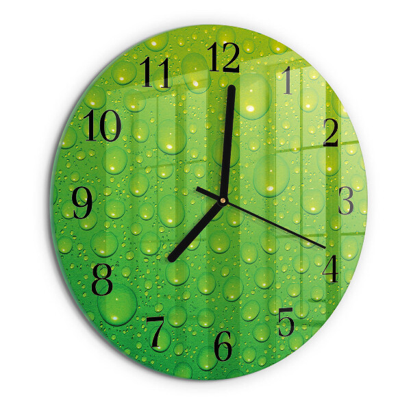 Orologio rotondo Gocce