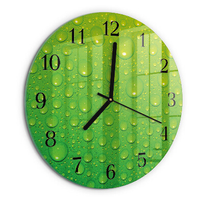 Orologio rotondo Gocce