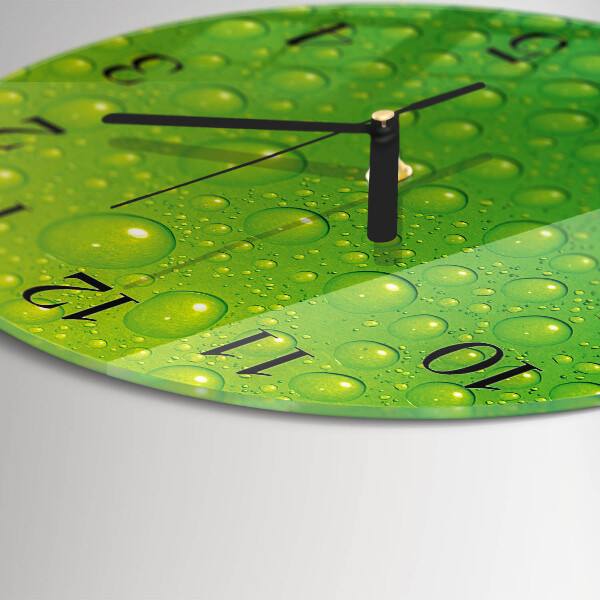 Orologio rotondo Gocce