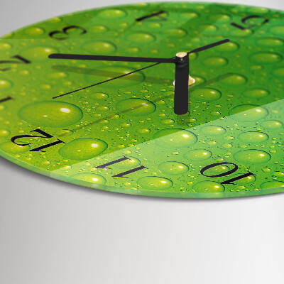 Orologio rotondo Gocce