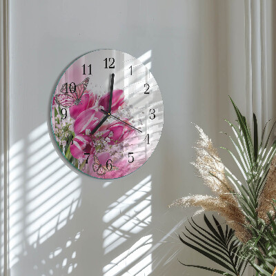 Orologio rotondo Farfalla