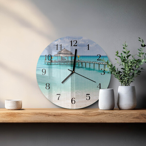Orologio rotondo Spiaggia