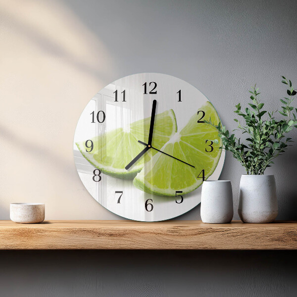 Orologio rotondo Carbonato di calcio