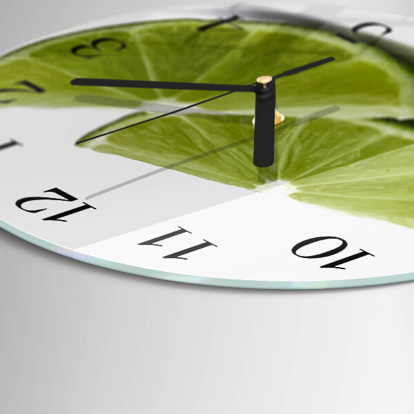 Orologio rotondo Carbonato di calcio