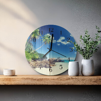 Orologio rotondo Palm Beach