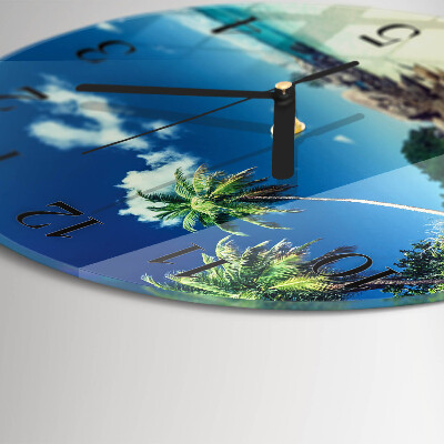 Orologio rotondo Palm Beach