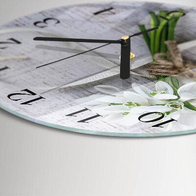 Orologio rotondo Bouquet di fiori