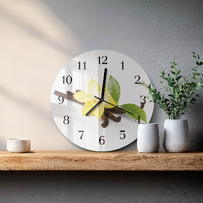 Orologio rotondo Orchidea Vaniglia