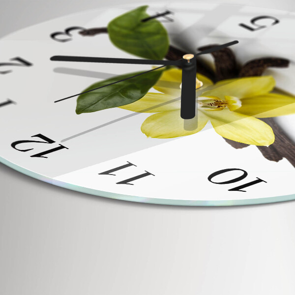 Orologio rotondo Orchidea Vaniglia