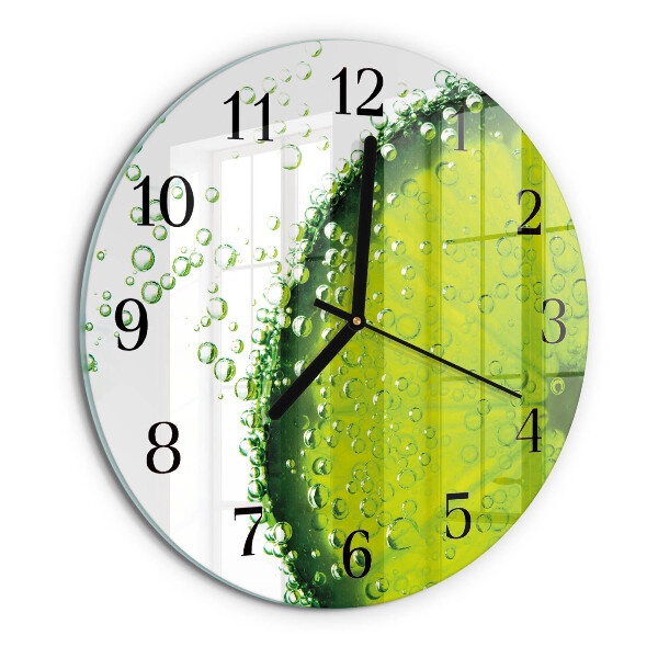 Orologio rotondo Carbonato di calcio