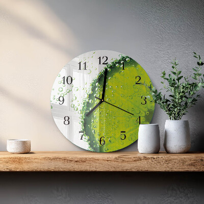 Orologio rotondo Carbonato di calcio
