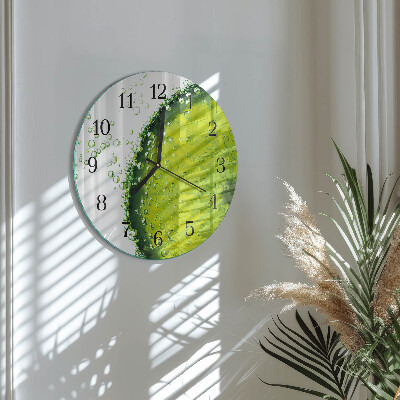 Orologio rotondo Carbonato di calcio