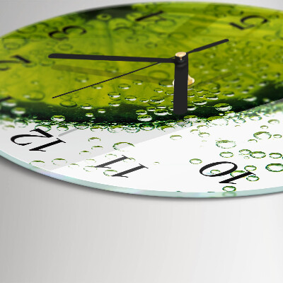 Orologio rotondo Carbonato di calcio