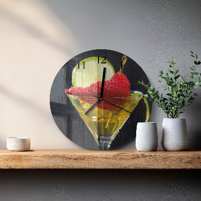 Orologio rotondo Cocktail
