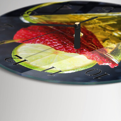 Orologio rotondo Cocktail