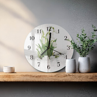 Orologio rotondo Bucaneve