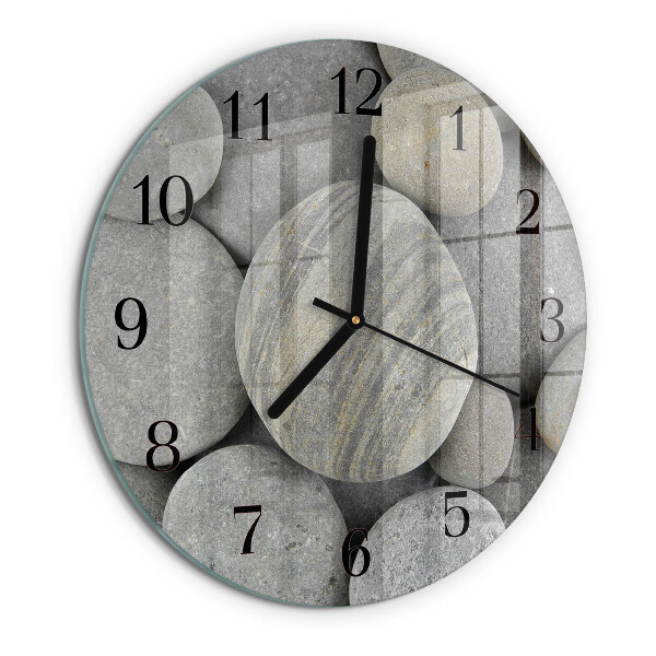 Orologio rotondo Pietre