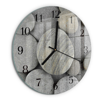 Orologio rotondo Pietre