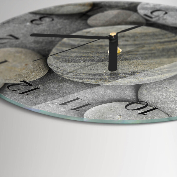 Orologio rotondo Pietre