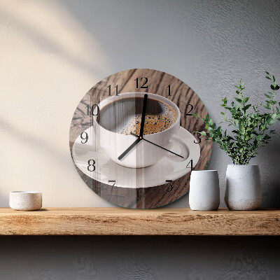 Orologio rotondo Caffè