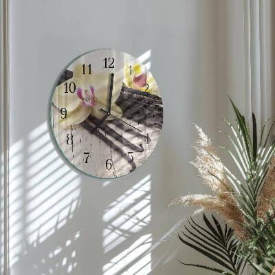 Orologio rotondo Vaniglia