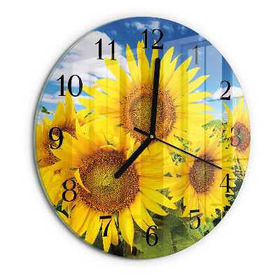 Orologio rotondo Girasoli
